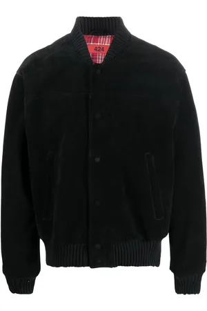 424 FAIRFAX Bomberjacke mit gebürstetem Effekt