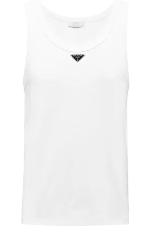 Prada Trägershirt mit Logo