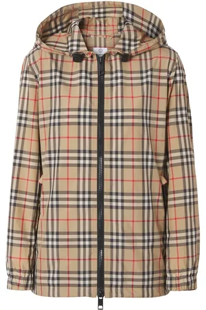Burberry Kapuzenjacke mit Vintage-Check