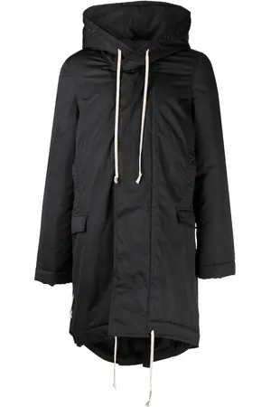 Rick Owens Gefütterter Parka mit Reißverschluss