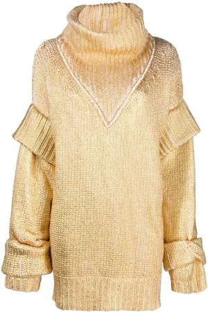 Philipp Plein Metallischer Pullover
