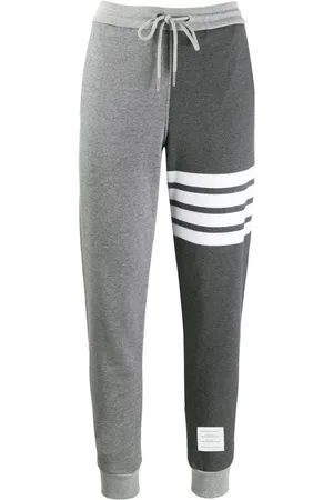 Thom Browne 4-Bar loopback track pants