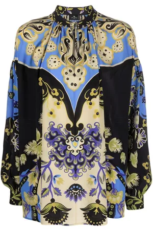 Etro Bluse mit Blumen-Print