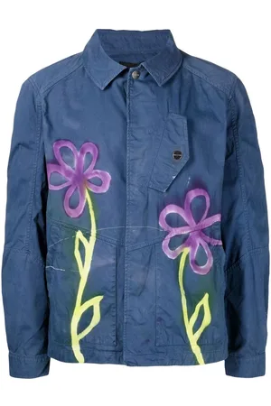 Stain Shade Jacke mit grafischem Print