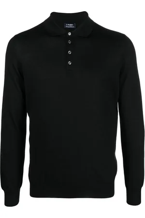 BARBA Gestricktes Poloshirt