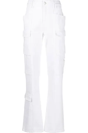 Isabel Marant Gerade Jeans mit Cargotaschen