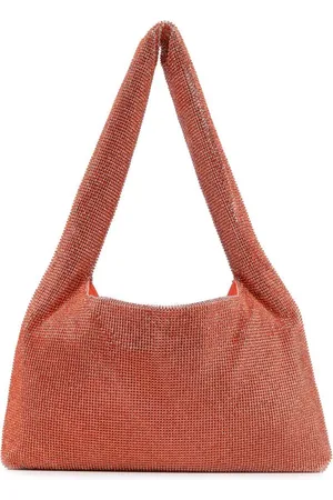 KARA Schultertasche mit Kristallen