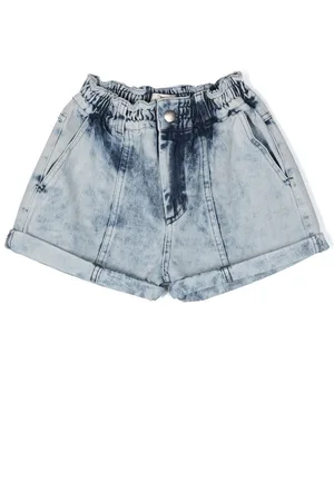 Le pandorine Jeans-Shorts im Acid-Wash-Look