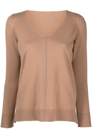 LE TRICOT PERUGIA Pullover mit V-Ausschnitt