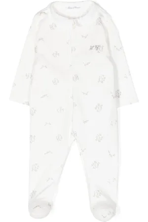 Tartine Et Chocolat Pyjama mit Logo-Stickerei
