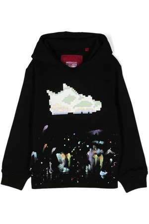 MOSTLY HEARD RARELY SEEN Hoodie mit Sneaker-Print