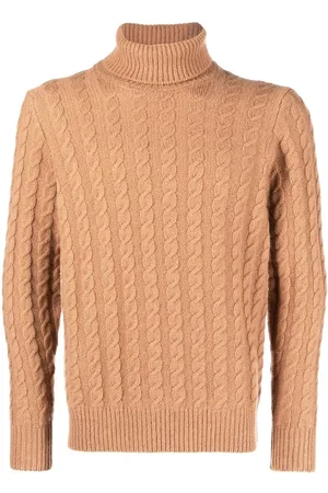 ZANONE Rollkragenpullover mit Zopfmuster