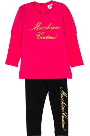 Moschino Strampler-Set mit Logo-Print