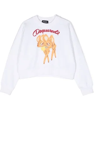 Dsquared2 Pullover mit Reh-Print