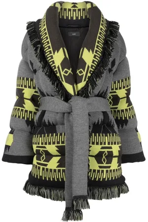Alanui Icon Jacquard-Daunenjacke