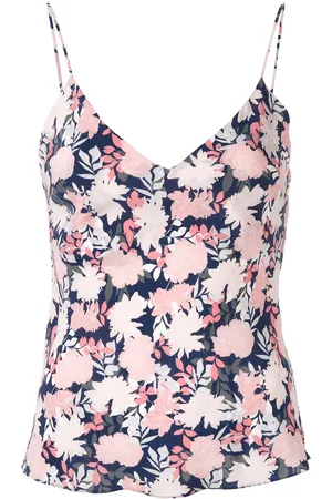 Gilda & Pearl Damen Unterhemden & Unterziehshirts - Jardin printed camisole
