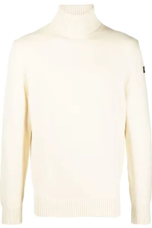 Paul & Shark Rollkragenpullover mit Logo-Patch