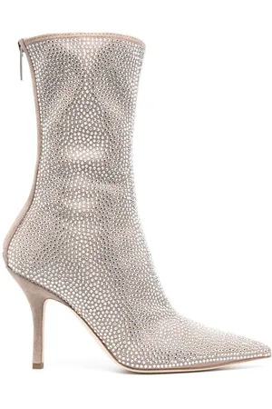 PARIS TEXAS Stiefel mit Kristallen 105mm