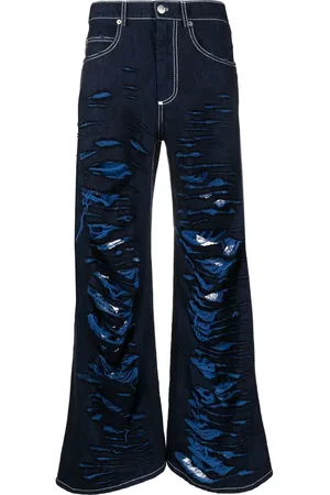 Marni Gerade Jeans im Distressed-Look