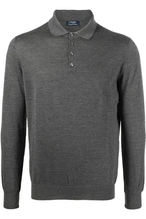 BARBA Gestricktes Poloshirt