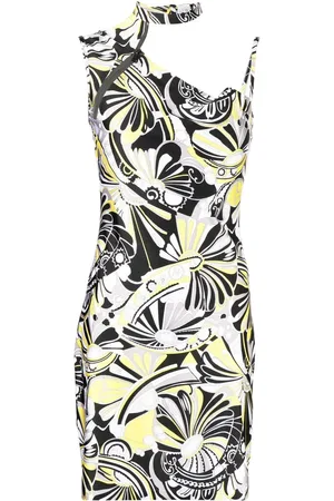 COPERNI Kleid mit abstraktem Print