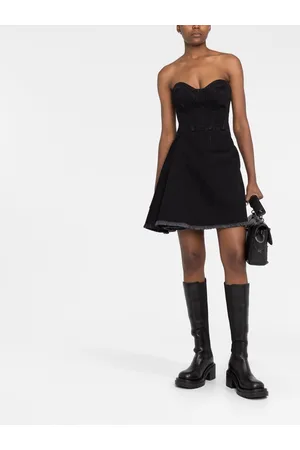 Alexander McQueen Minikleid mit Fransen