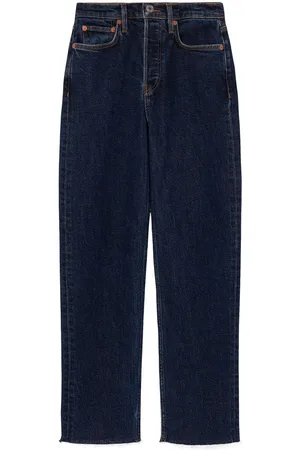 RE/DONE Halbhohe 70s Stove Pipe Jeans