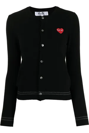Comme des Garçons Cardigan mit Logo-Stickerei