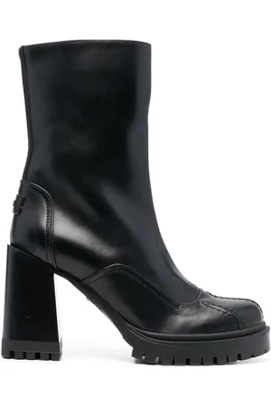 Furla Stiefeletten mit Blockabsatz 90mm