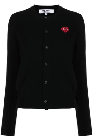 Comme des Garçons Cardigan mit Logo-Patch