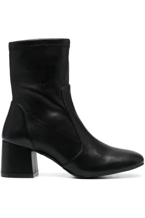 Stuart Weitzman Damen Stiefel - Sleek 60mm leather sock boots