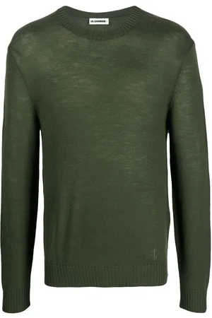 Jil Sander Pullover mit Logo-Stickerei
