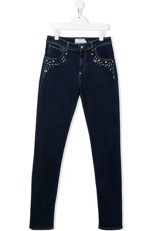 Philipp Plein TEEN Jeans mit Kristallen