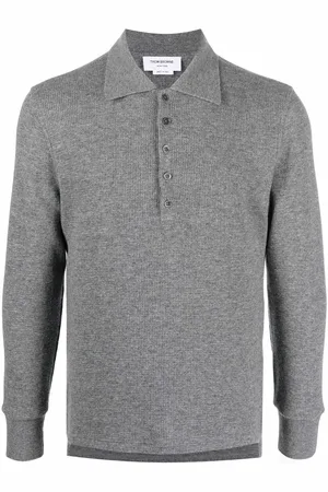 Thom Browne Poloshirt mit langen Ärmeln