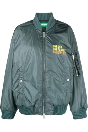 Dsquared2 Bomberjacke mit Slogan-Print