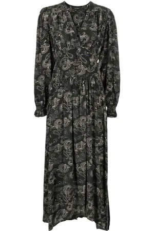 Isabel Marant Midikleid mit Paisley-Print