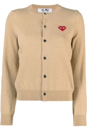 Comme des Garçons Cardigan mit Herzmotiv