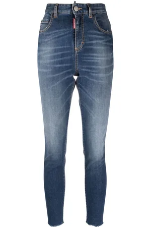 Dsquared2 Schmale Cropped-Jeans