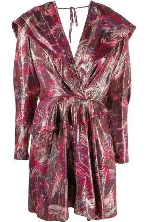 IRO Minikleid mit grafischem Print