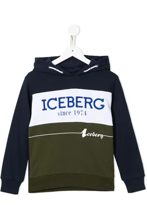 Iceberg Hoodie mit Logo-Print