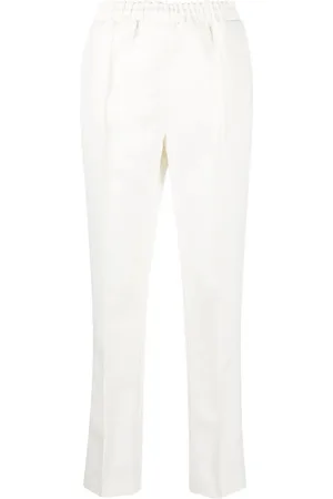 Serafini High-Waist-Hose mit geradem Bein