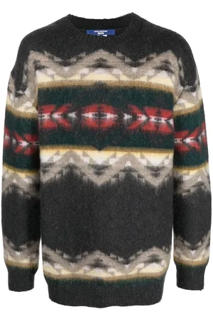 JUNYA WATANABE Intarsien-Pullover im Oversized-Look