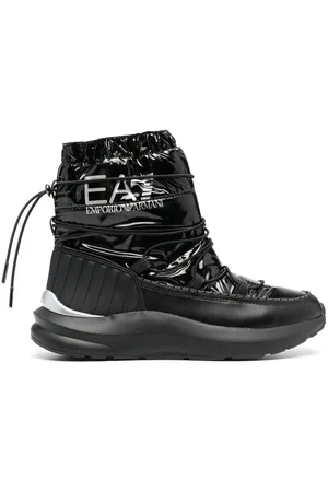 EA7 Snowboots - Logo-print quilted snow boots