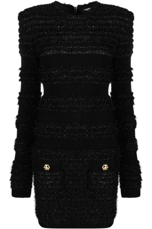 Balmain Minikleid aus Tweed