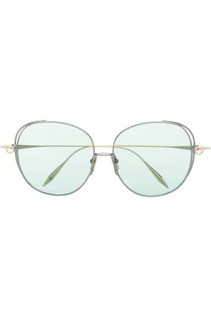 DITA EYEWEAR Arohz oversize round-frame sunglasses