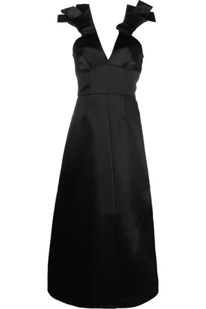 Jil Sander Midikleid mit Schleifendetail