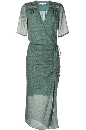 VERONICA BEARD Gemustertes Maxikleid