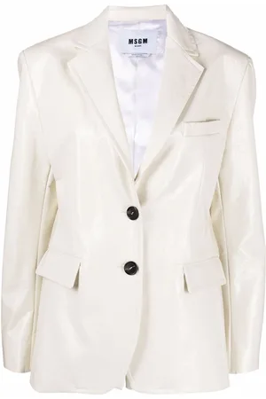 Msgm Blazer aus Eco-Leder