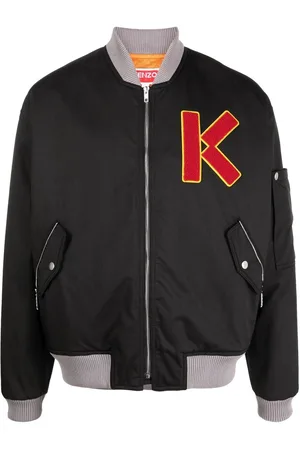 Kenzo Bomberjacke mit Logo-Stickerei