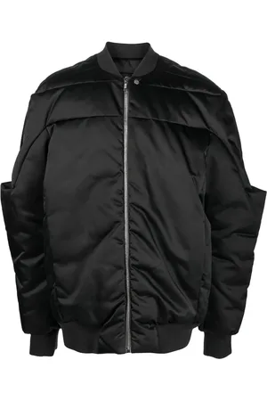 Rick Owens Gridered Daunen-Bomberjacke